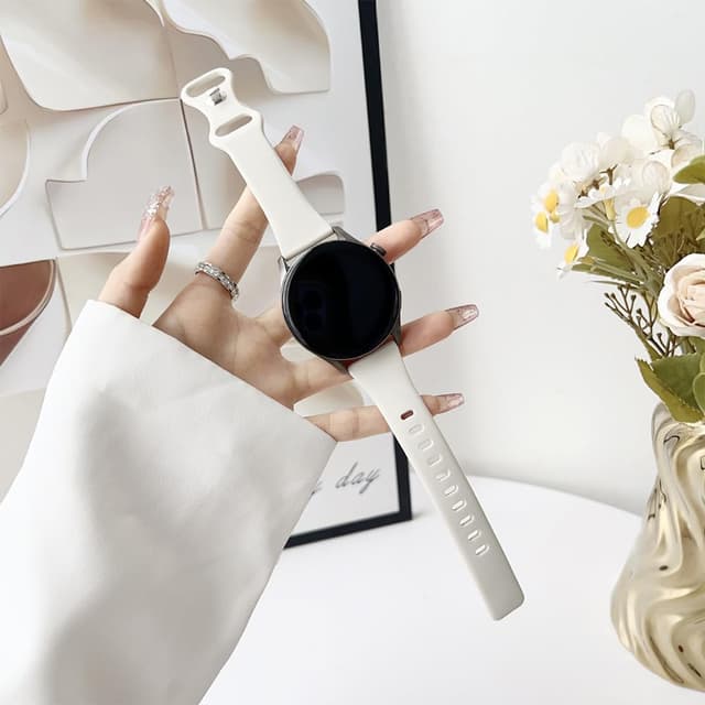 Detalle 1 de FYISWHO Silicone Watch Strap for Garmin Lily 2 & Lily 2 Active (14mm) – Sport Replacement Band