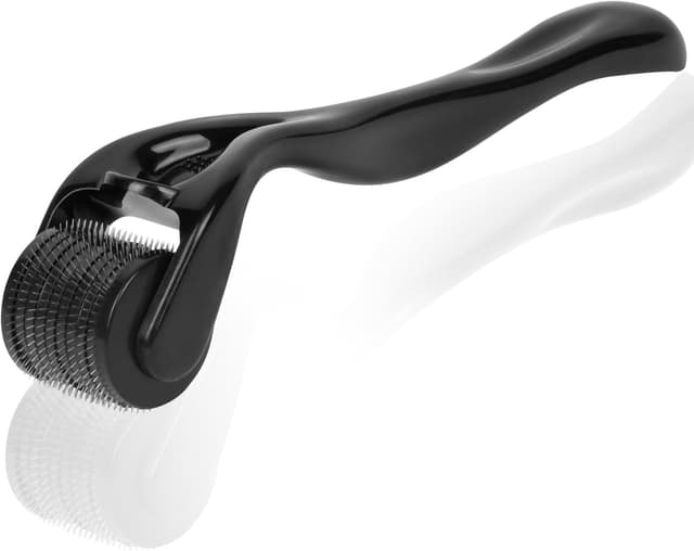 Detalle de LOPHE Derma Roller 2,5 mm (rouleau à micro-aiguilles) pour visage, corps et yeux