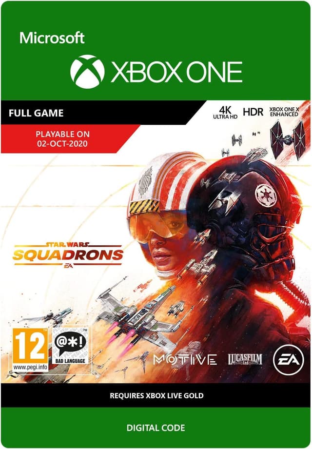 Detalle de Star Wars Squadrons Xbox One download code