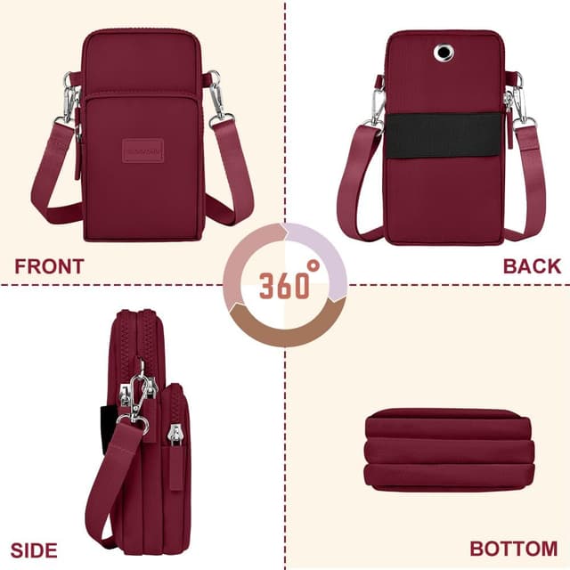 Detalle 2 de Handytasche zum Umhängen 19 x 11 x 5 cm