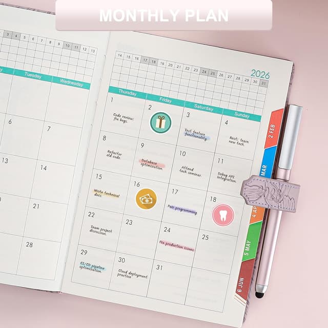 Thumbnail 5 de Goldaypln Agenda 2026 A5 diaria