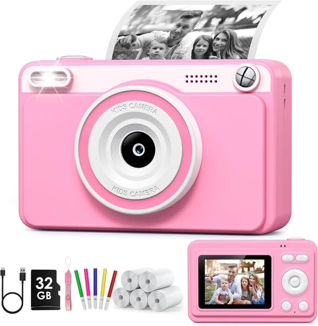 Detalle de GREENKINDER Kids Camera 1080P with 32GB card