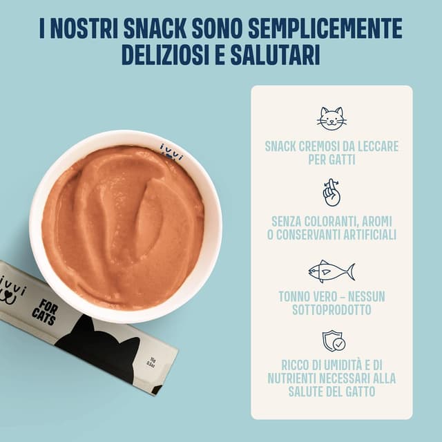 Detalle de ivvi Articolazioni Essenza per Gatti – crema funzionale umida con glucosamina, condroitina, cozza verde e olio di salmone (30x15g)