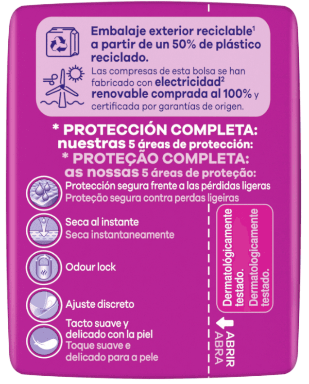 Thumbnail 1 de Ausonia Discreet Compresa Mini Pérdidas Orina Mujer 8x24 uds