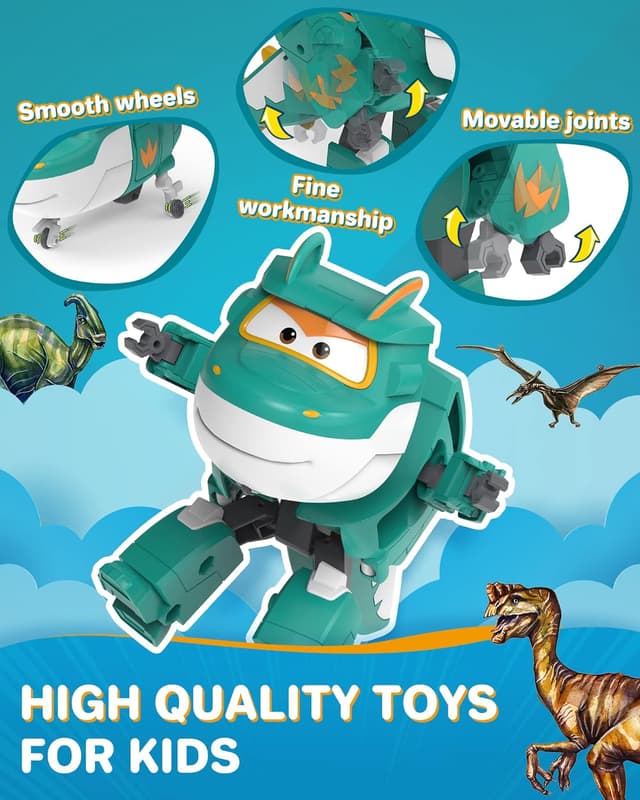 Thumbnail 5 de Super Wings Tino Verwandlung 20 cm