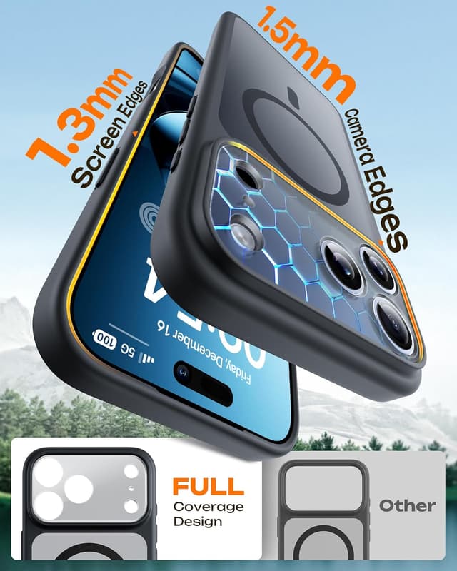 Thumbnail 6 de TOCOL iPhone 17 Pro Max matte case with MagSafe 6.9"