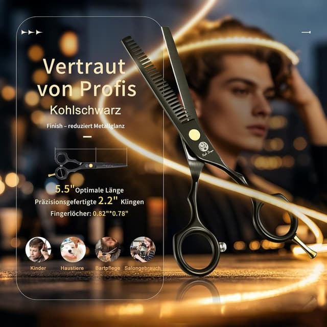 Thumbnail 1 de Purple Dragon Haarschere 5,5 Zoll 💇