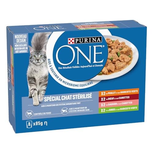 Detalle de PURINA ONE BIFENSIS pour chat adulte stérilisé 🍽