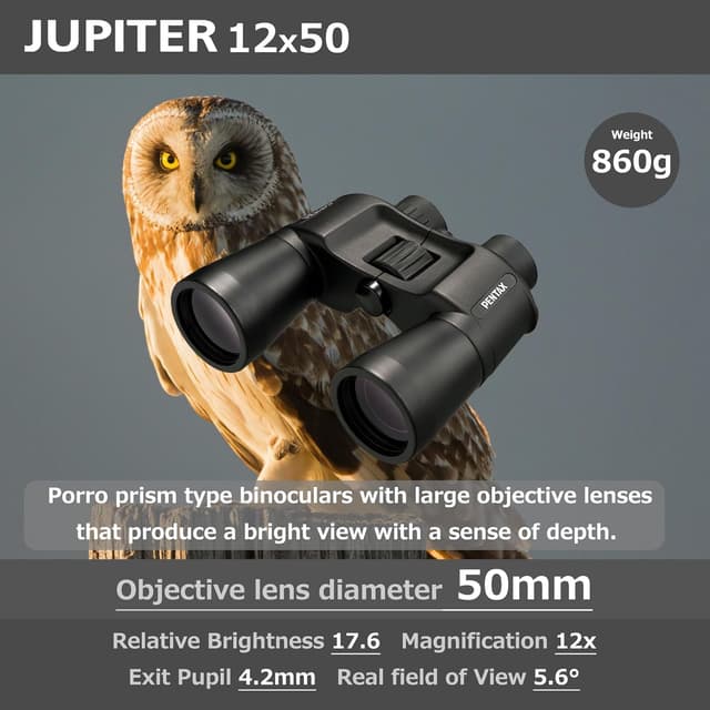 Thumbnail 5 de Pentax Jupiter 12x50 jumelles d’observation