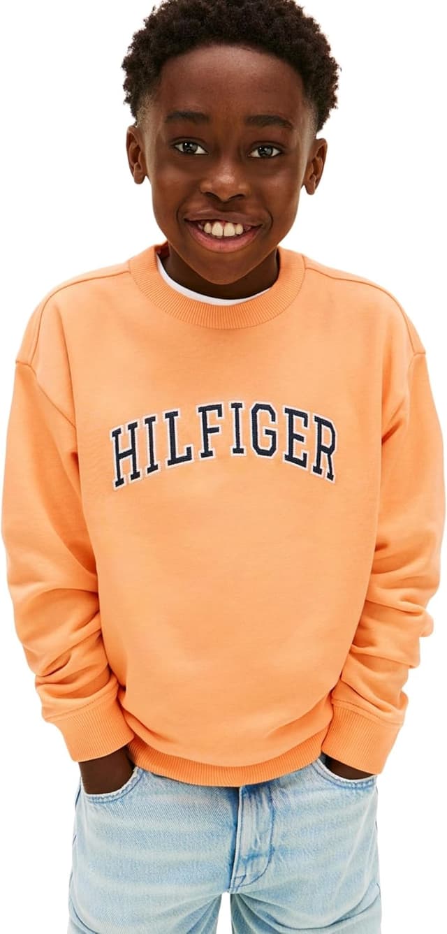 Detalle 2 de Tommy Hilfiger Hilfiger Varsity KB0KB10404 felpa bambino e ragazzo