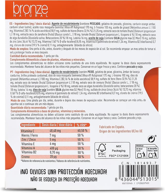 Thumbnail 5 de DRASANVI Acelerador de bronceado 30 días