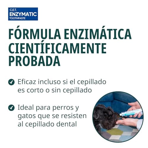 Detalle 2 de Virbac C.E.T dentífrico enzimático 70 gr