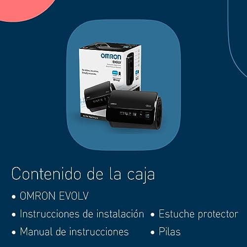 Thumbnail 7 de OMRON EVOLV Tensiómetro inalámbrico Bluetooth con gratis 6 meses