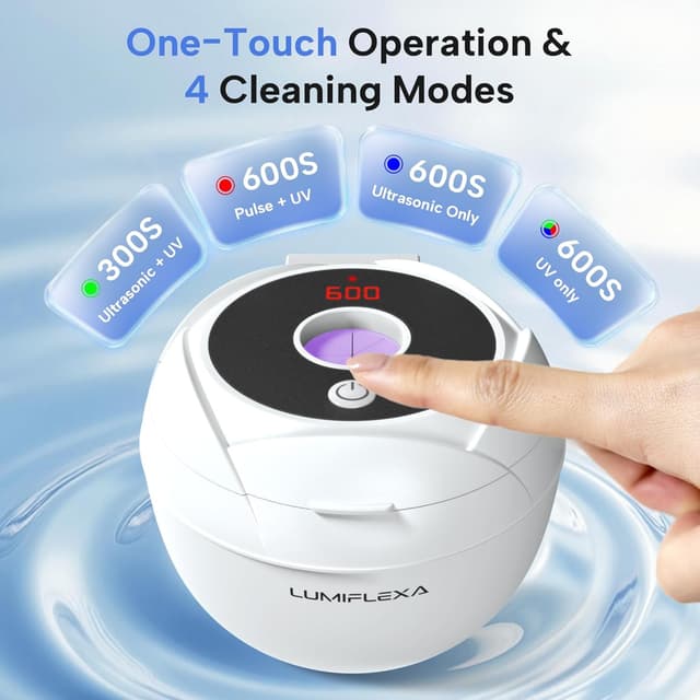 Detalle de Lumiflexa Ultraschallreiniger 45 kHz für Zahnschienen