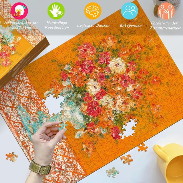 Thumbnail 1 de HUADADA Lot de 500 puzzles 49x35 cm đź§©