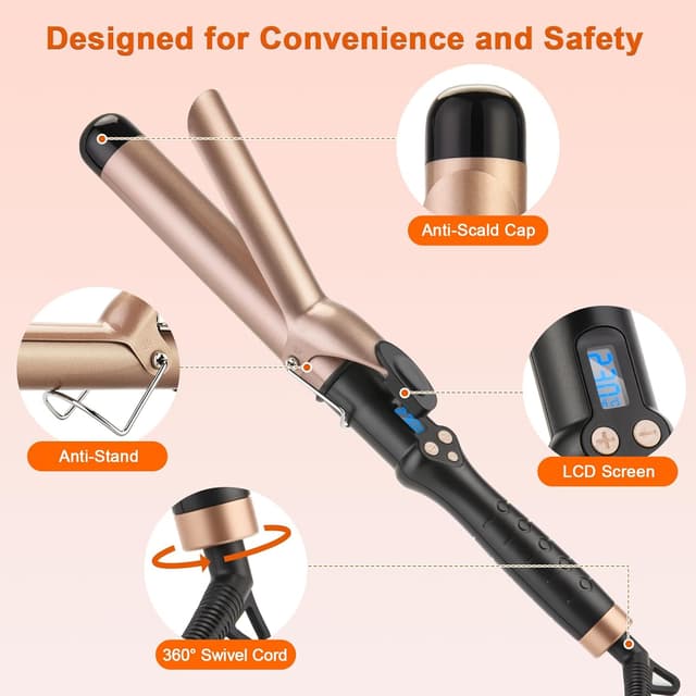 Thumbnail 6 de 32mm Tourmaline ceramic curling tong