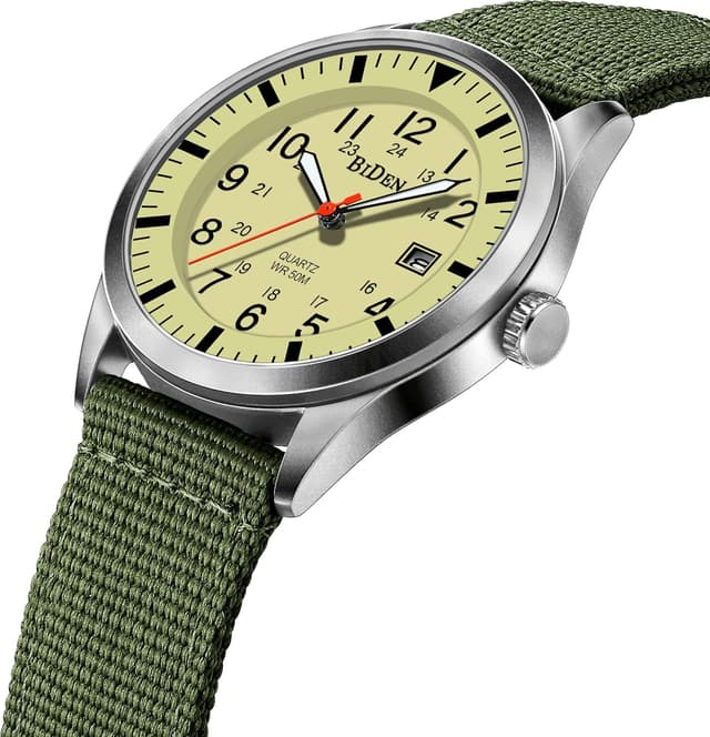 Detalle de HANPOSH Herren-Quarzuhr 42 mm