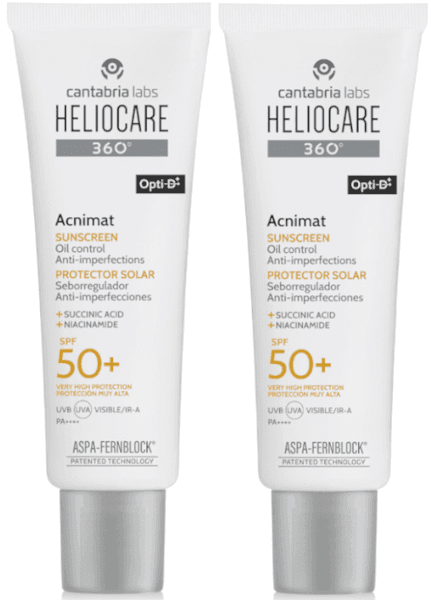 Detalle de Heliocare 360 Acnimat SPF50+ - Protección Solar Efectiva ☀