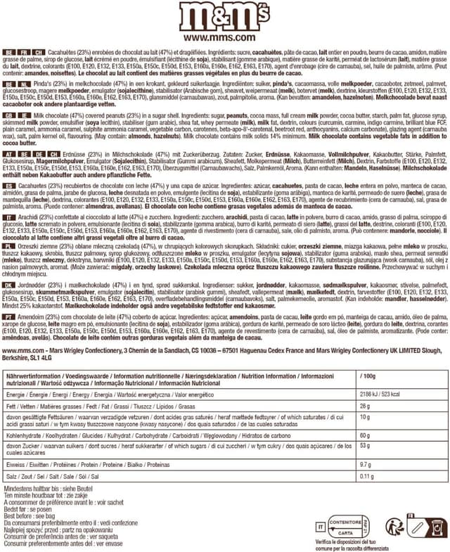 Thumbnail 1 de M&M'S COLLECTION Peanut 1,5 kg đŹ