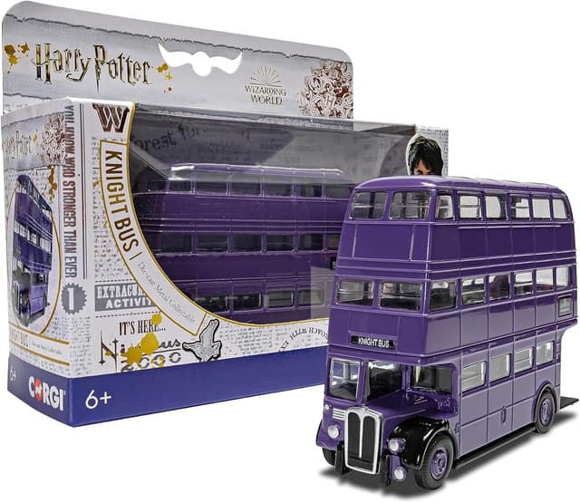Detalle de Corgi CC99726 Triple Decker Knight Bus model