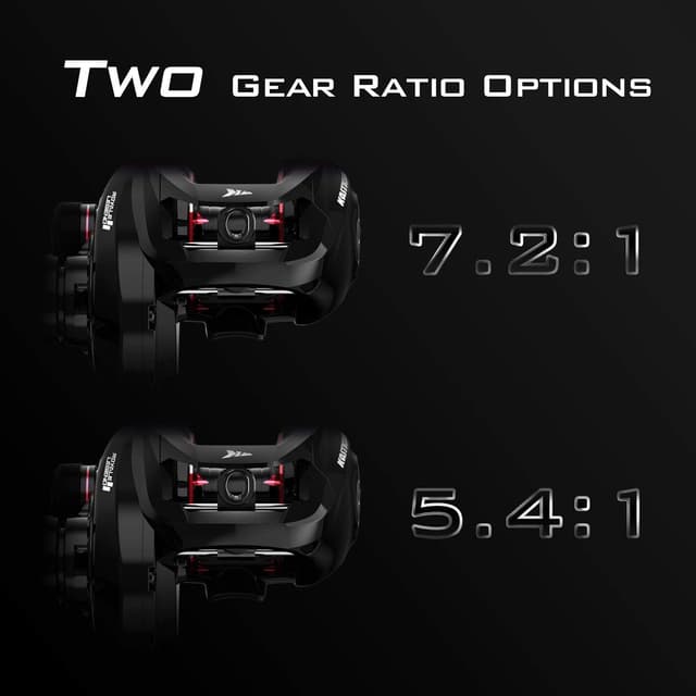 Detalle 2 de KastKing Royale Legend II 7.2:1 baitcasting reel