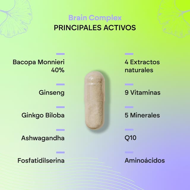 Thumbnail 3 de Brain Complex Nutralie - Mejora Memoria y Concentración 💊