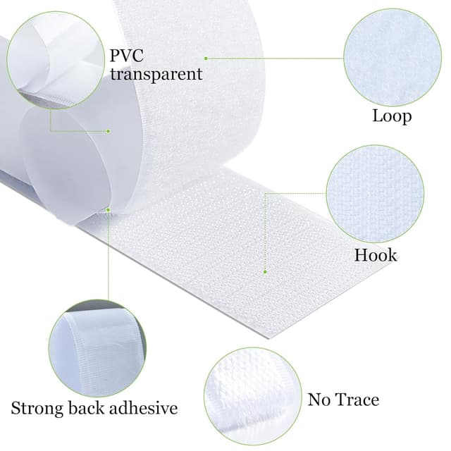 Thumbnail 3 de AIQInu Belcro Adhesivo Fuerte 5 m