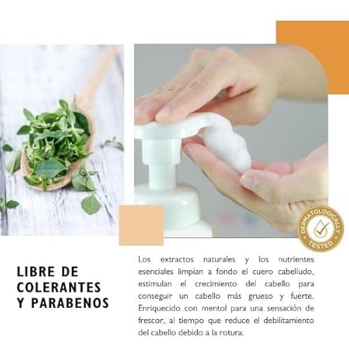 Detalle 2 de Farmoderm Champú Suave Revitalizante Anticaída