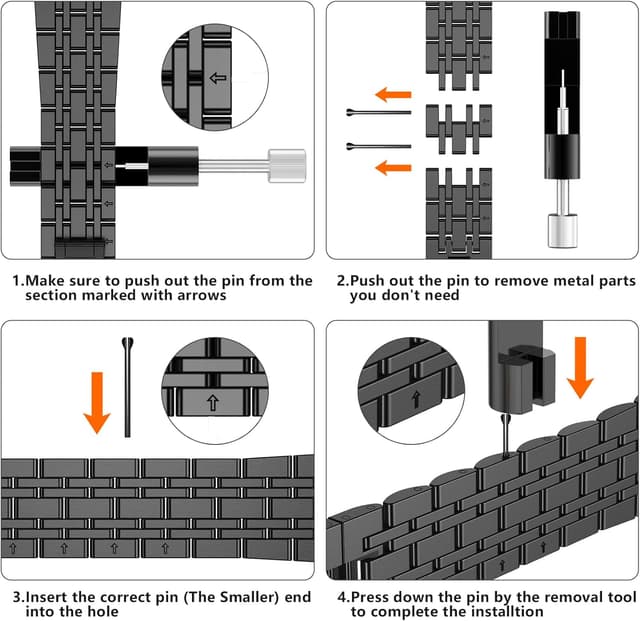 Thumbnail 4 de Tasikar Band 42mm stainless steel strap for Apple Watch