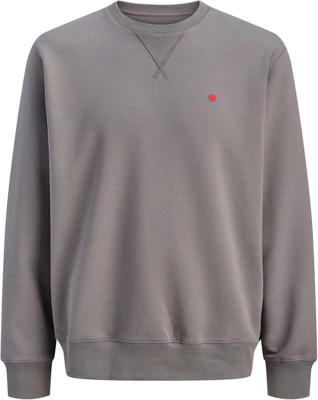 Detalle 2 de JACK & JONES Herren-Sweatshirt RDD Gedruckt mit Rundhalsausschnitt