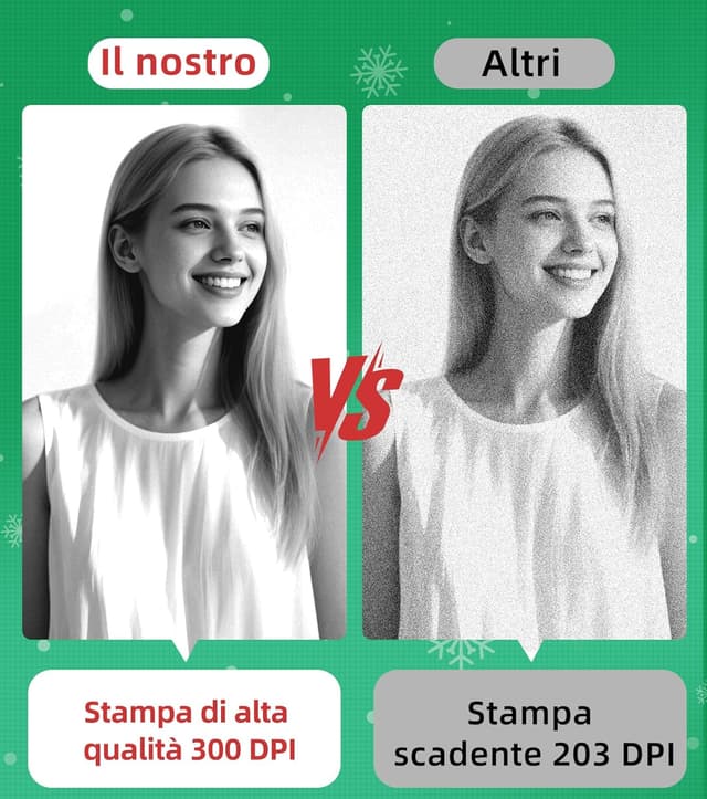 Thumbnail 3 de ORGBRO X3 stampante termica Bluetooth 300 DPI per etichette e foto