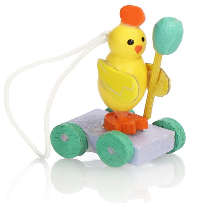 Thumbnail 3 de COM-FOUR 18x Figurines en bois Pâques 🐣