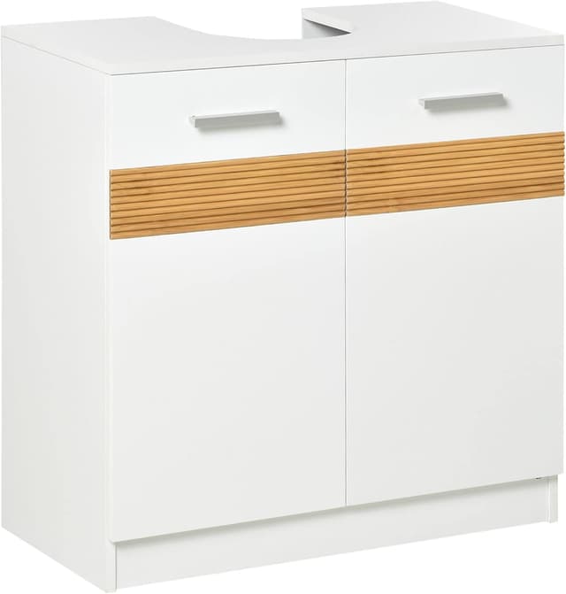 Imagen de kleankin Meuble sous lavabo 60 x 30 x 60,5 cm en OfertitasTOP