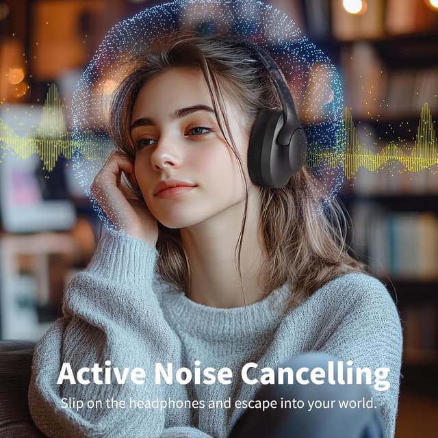 Detalle de 100H Playtime Noise Cancelling Headphones