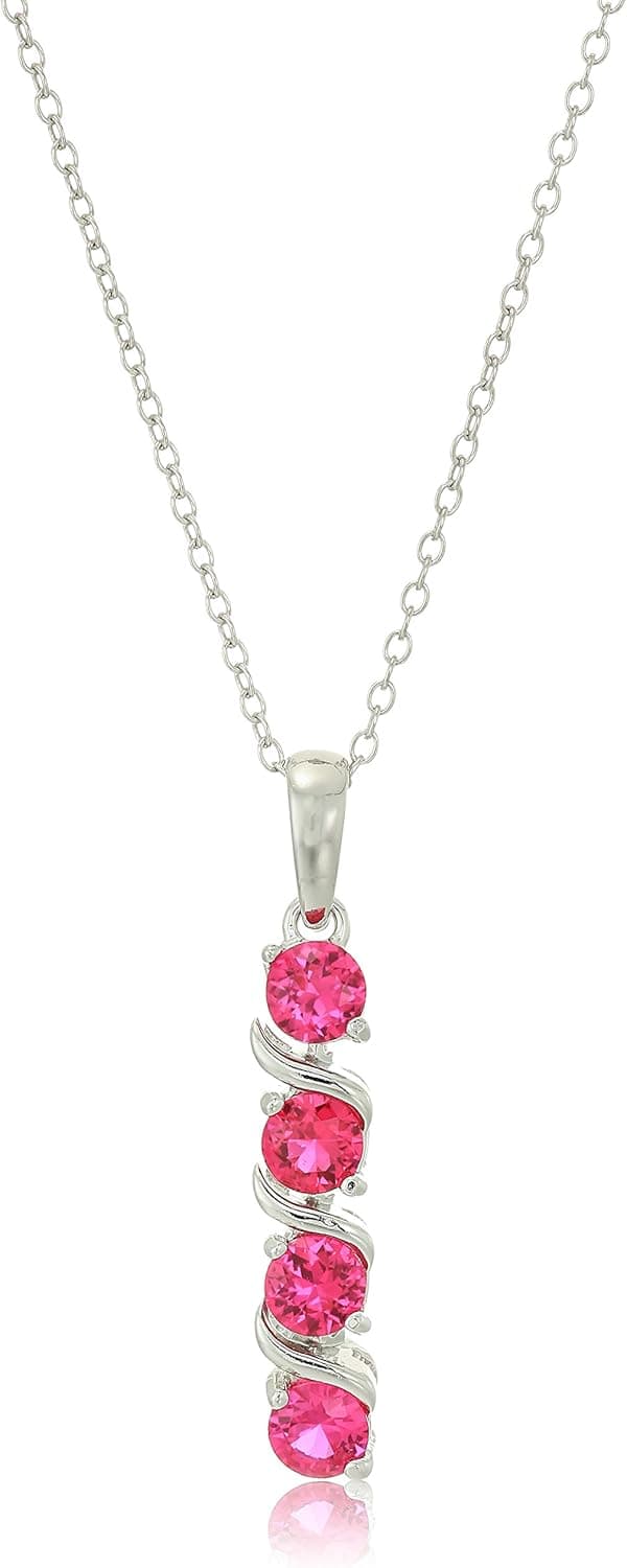 Thumbnail 5 de Amazon Essentials Womens Sterling Silver Pendant Necklace