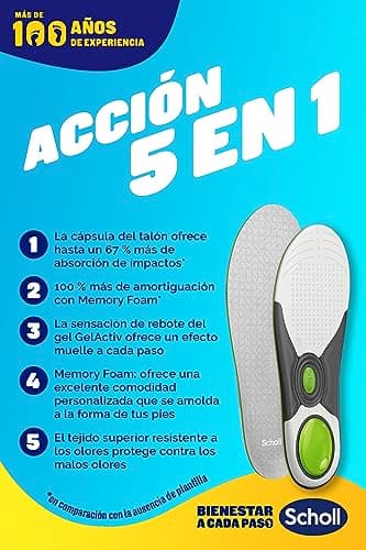 Thumbnail 5 de Scholl Plantillas LiquiFlex Mujer - Soporte Diario con Memoria 🦶