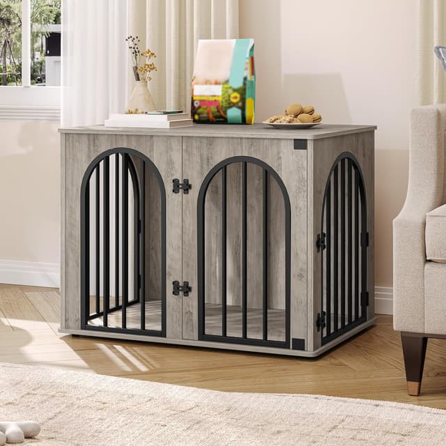 Thumbnail 6 de Hzuaneri Hundekäfig Möbel 80 cm Bogentür