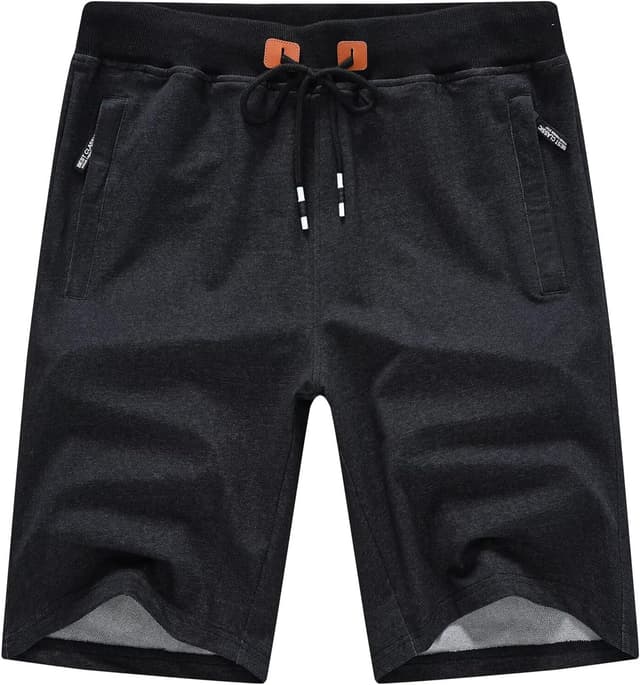 Thumbnail 6 de QPNGRP Men’s Casual Shorts with Drawstring, Zipper Pockets, Elastic Waist