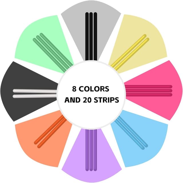 Thumbnail 2 de HUKUMA Sensorik Activity Board aus Silikon – doppelseitiges Fidget-Spielzeug mit 20 Schnüren & Reisetasche