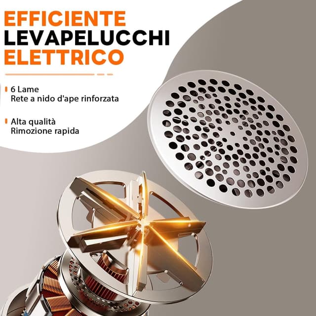 Detalle de Levapelucchi elettrico 3 livelli Ziitty
