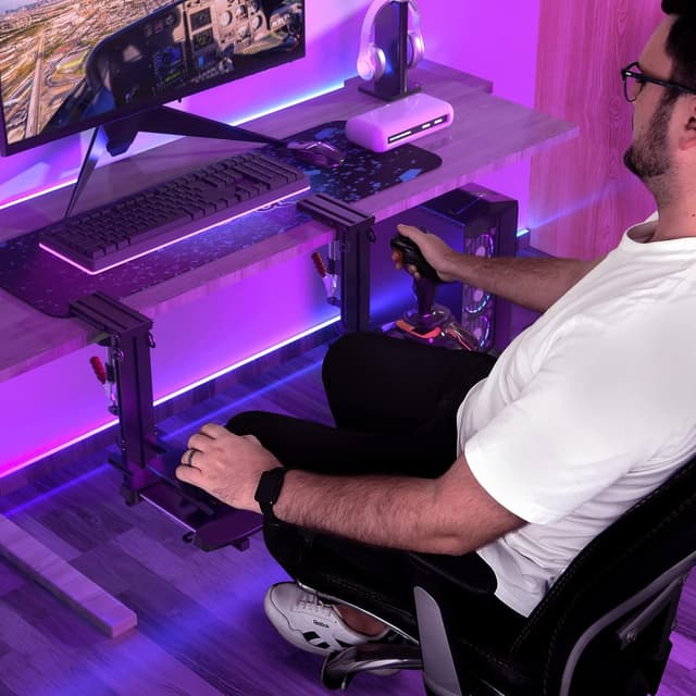 Thumbnail 2 de DIWANGUS Hotas Tischhalterung Thrustmaster