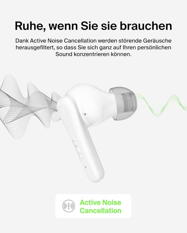 Thumbnail 1 de Belkin SoundForm Rhythm ANC Earbuds