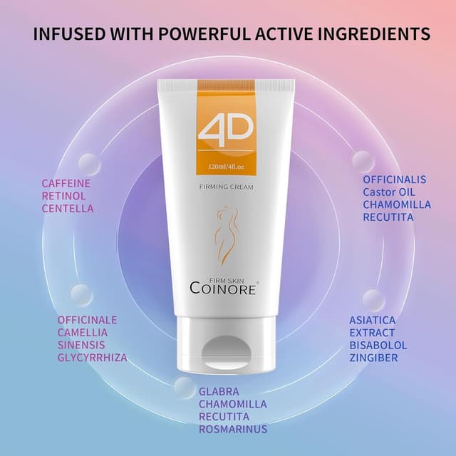 Detalle 2 de B Flat Belly Firming Cream (4.0 fl oz) — fast-absorbing belly, thigh & butt tightening moisturizer