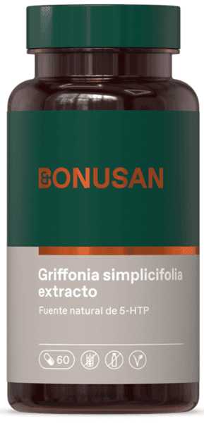 Detalle de Bonusan Griffonia Simplicifolia 60 cápsulas 💊