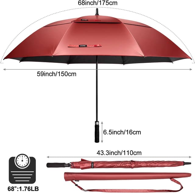 Thumbnail 1 de G4Free Ombrello da golf 172 cm ⛱