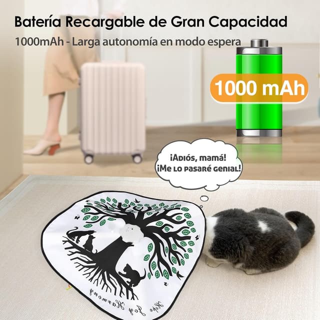 Thumbnail 6 de GoldenSun Juguete Interactivo para Gatos 4 en 1 2000 mAh