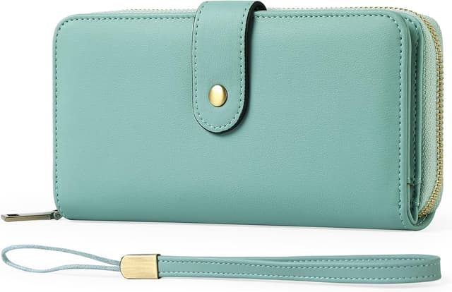 Detalle de GAEKEAO vegan leather wallet 20 cm