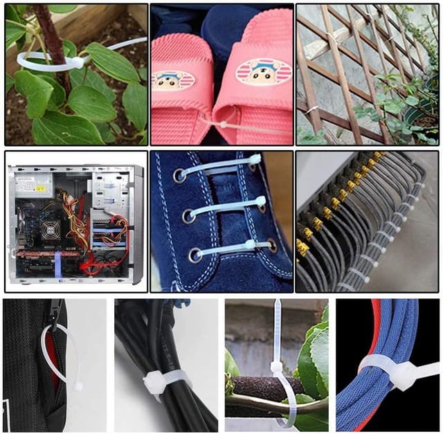 Detalle 1 de KAXIMON cable ties 250mm x 4mm 100 pack