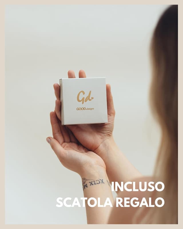 Detalle de GD GOOD.designs Orecchini in perle d’acqua dolce creola da donna in oro 18 carati o argento