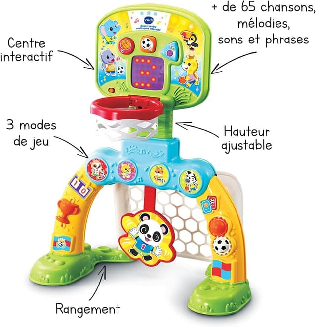 Detalle de Centre multisport interactif VTech 3 en 1